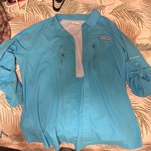 Mens long sleeve fishing shirt